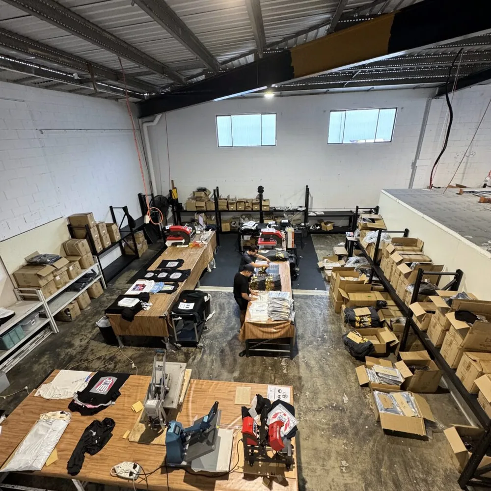 Screenlab's larger warehouse space, opened in 2018